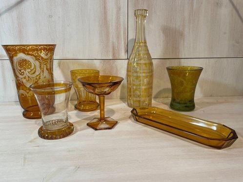 Wohl Haida - Bocal (7) - Verres, vases - Cristal -, Antiek en Kunst, Antiek | Glaswerk en Kristal