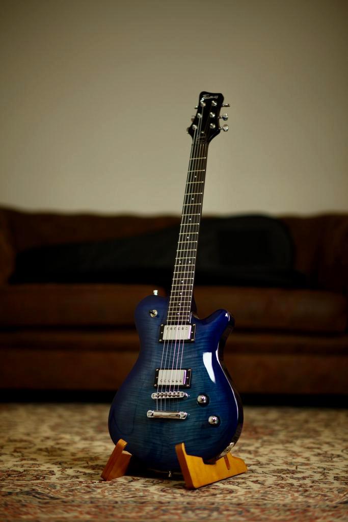 Framus D-Series Panthera Supreme | Ocean Blue Burst, Muziek en Instrumenten, Snaarinstrumenten | Gitaren | Elektrisch, Verzenden