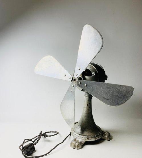 Elektrische ventilator - Metaal, Antiek en Kunst, Antiek | Wandborden en Tegels