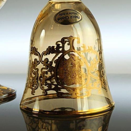 Secoloventesimo - Calice (6) - Amber Gold goblet - Or 24 ct, Antiek en Kunst, Antiek | Meubels | Tafels