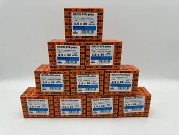 Veiling -  Heco schroeven 2000 stuks 3,5x30mm (T15) verzinkt