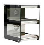 Warmhoudvitrine | RVS + Glas | Open | Met Heteluchtgordijn, Articles professionnels, Verzenden