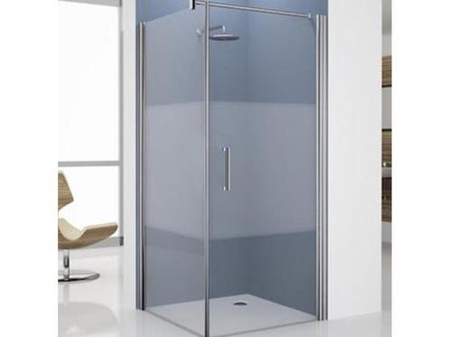 Veiling - Novellini douchedeur 78/81cm Lunes 2.0 helder chro, Doe-het-zelf en Bouw, Sanitair, Nieuw