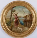 Italiaanse school (XIX) - Scena agreste, Antiek en Kunst