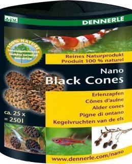 Dennerle Nano Black Cones 25 pc., Animaux & Accessoires, Poissons | Aquariums & Accessoires, Envoi