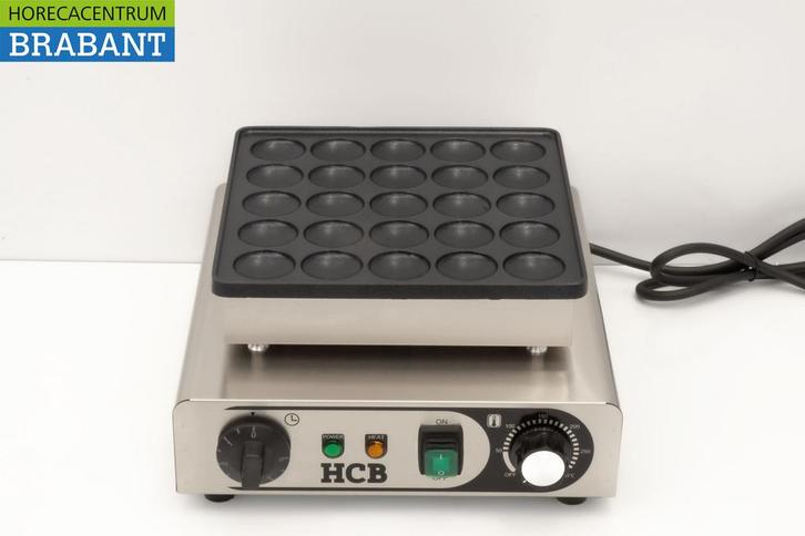 HCB acier inoxydable Poffertjesplaat Poffertjesbakplaat 25, Zakelijke goederen, Horeca | Overige, Verzenden