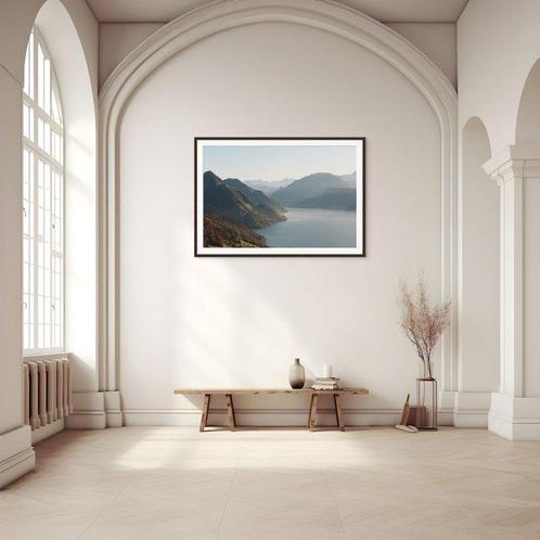 Marta Romashina - Swiss Blues, Antiek en Kunst, Kunst | Schilderijen | Modern