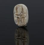 Oude Egypte, Nieuwe rijk Speksteen Plaque met Hathor-sistrum, Verzamelen
