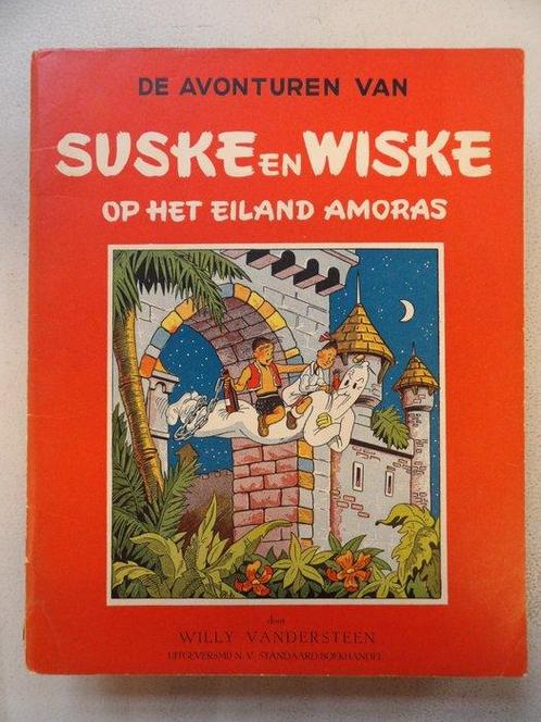 Suske en Wiske 1 - (RV) Rode reeks Vlaams - Op het Eiland, Boeken, Stripverhalen