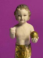 MEA: Jezus als schepper van de wereld, beeldje gips,, Diversen, Kerst, Nieuw