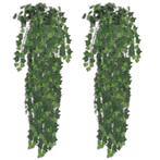 vidaXL Plantes artificielles 2 pcs Lierre Vert 90 cm, Maison & Meubles, Neuf, Verzenden