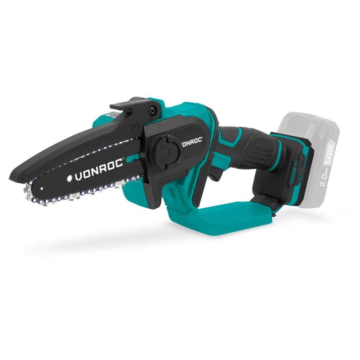 Mini Kettingzaag 20V – 152mm | Excl. Accu en snellader, Tuin en Terras, Hand-tuingereedschap, Nieuw, Verzenden