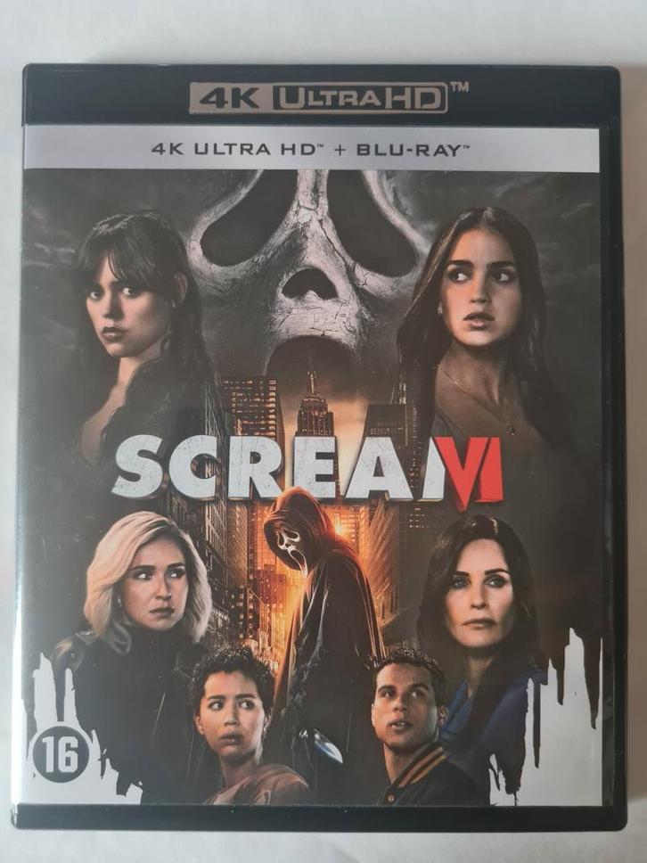 SCREAM 6 (4K ULTRA HD + BLURAY), Cd's en Dvd's, Blu-ray, Gebruikt