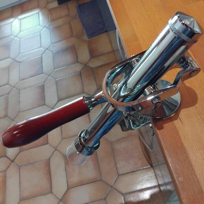 Kurkentrekker - RVS, hout, staal - gastheer/gastvrouw, Antiek en Kunst, Antiek | Keukengerei