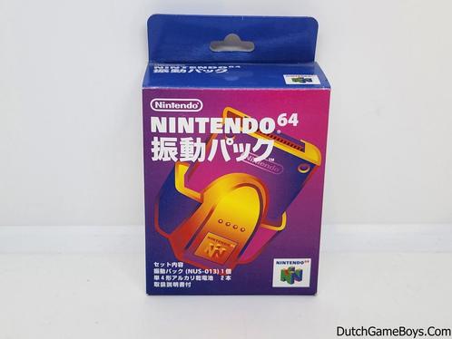 Nintendo 64 / N64 - Vibration Pak - Boxed - Japan, Games en Spelcomputers, Spelcomputers | Nintendo 64, Gebruikt, Verzenden