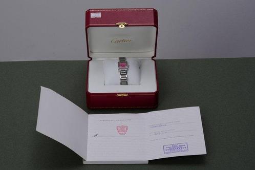 Cartier - Tank Francaise Raspberry Dial Limited Edition -, Handtassen en Accessoires, Horloges | Heren