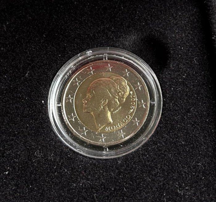 Monaco. 2 Euro 2007 Grace Kelly in its original box, Postzegels en Munten, Munten | Europa | Euromunten