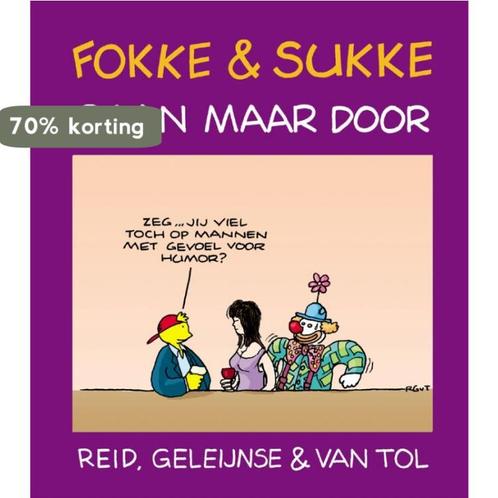 Fokke en Sukke gaan maar door / Fokke & Sukke / 8 Van Tol, Boeken, Stripverhalen, Gelezen, Verzenden