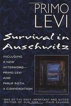 Survival in Auschwitz  Primo Levi  Book, Primo Levi, Verzenden
