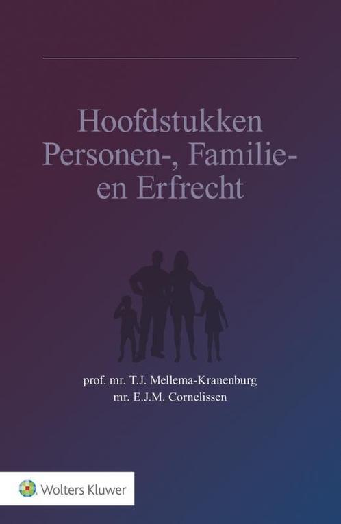 Hoofdstukken personen-, familie- en erfrecht 9789013139839, Boeken, Wetenschap, Nieuw, Verzenden