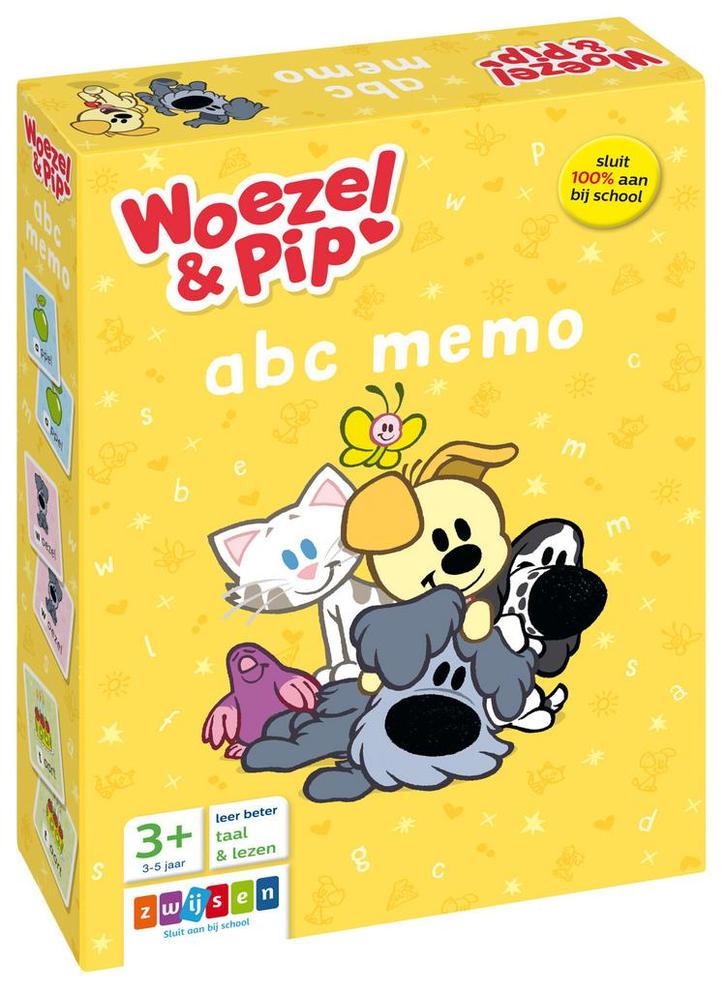 Woezel & Pip - abc memo (9789048737529), Antiek en Kunst, Antiek | Boeken en Manuscripten, Verzenden