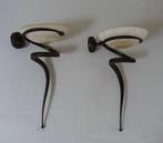 Enzo Ciampalini - Wandlamp (2) - TEO - Smeedijzer -