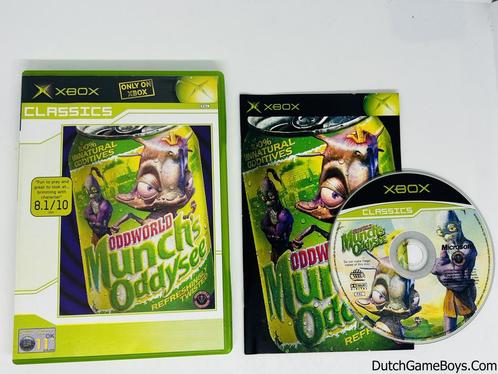 Xbox Classic - Oddworld - Munchs Oddysee - Classics, Games en Spelcomputers, Games | Xbox Original, Gebruikt, Verzenden