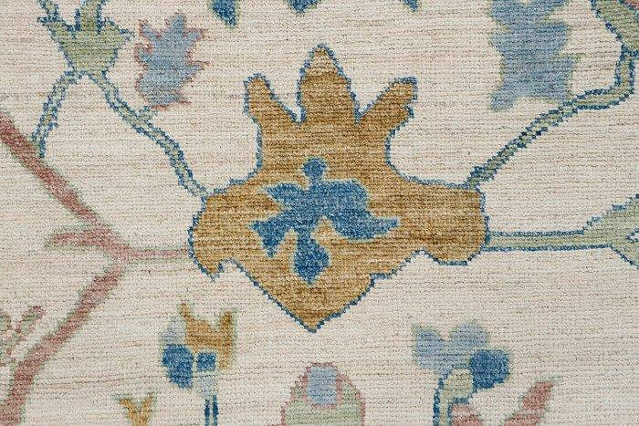 Afghan, Grote unieke handgeknoopte traditionele Oushak, Huis en Inrichting, Stoffering | Tapijten en Vloerkleden