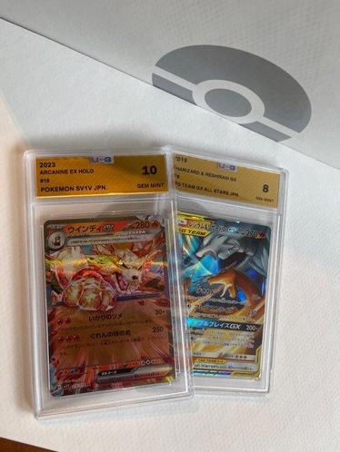 Wizards of The Coast - 2 Graded card - KANGASKHAN EX Full Art & Holo - UCG  10 - Catawiki