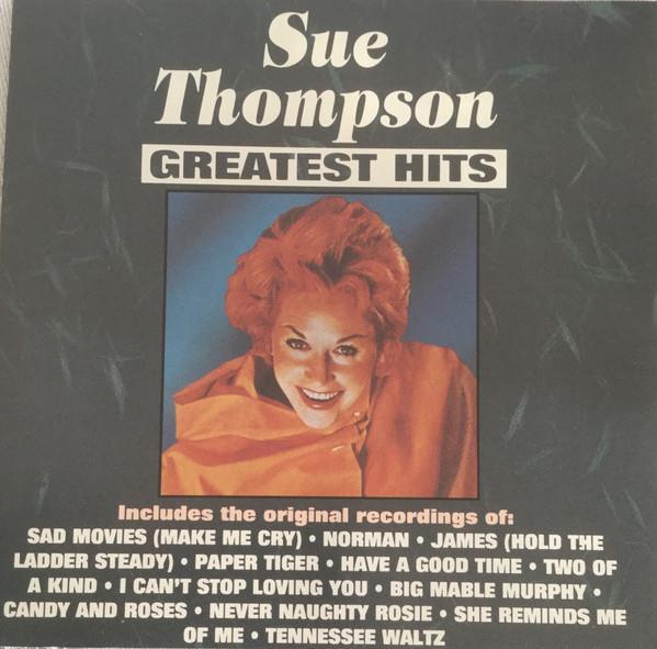 Sue Thompson - Greatest Hits, CD & DVD, CD | Pop, Envoi