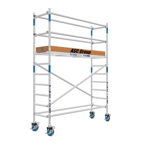 EURO Rolsteiger 75 x 4.2 mtr werkhoogte, Doe-het-zelf en Bouw, Steigers, Rolsteiger of Kamersteiger, Nieuw, 2 tot 5 meter, Verzenden