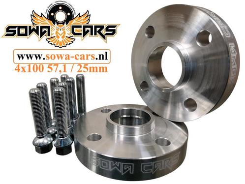Spacers 25mm vw golf 1 2 3 polo 4x100 57,1 Spoorverbreders, Auto diversen, Tuning en Styling, Ophalen of Verzenden
