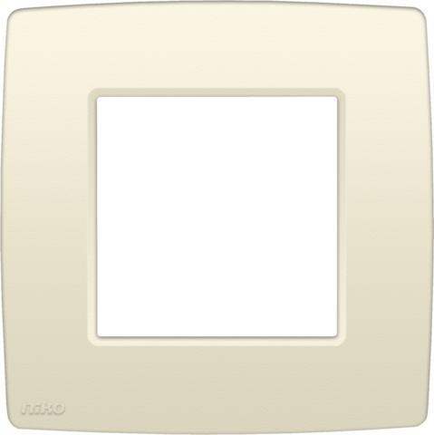 Niko Origineel Afdekraam Schakelmateriaal - 100-76100 [2, Doe-het-zelf en Bouw, Elektriciteit en Kabels, Verzenden