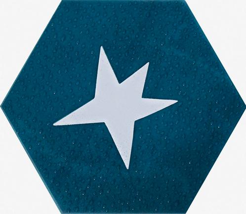 19,8x22,8DC.HEX AG-21-ESTRELLA BLANC Mat, Doe-het-zelf en Bouw, Tegels, Ophalen of Verzenden