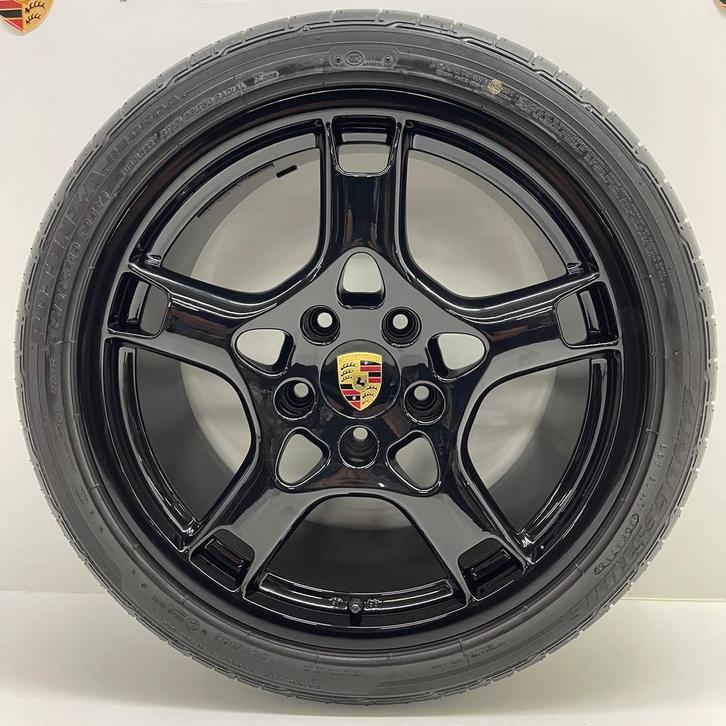 Porsche Boxster/Cayman 987 19inch Carrera S met banden, Auto-onderdelen, Banden en Velgen, 19 inch, Zomerbanden, 265 mm, Personenwagen