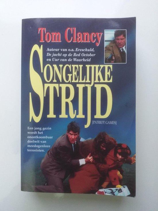 Ongelijke strijd 9789085160250 Tom Clancy, Boeken, Romans, Gelezen, Verzenden