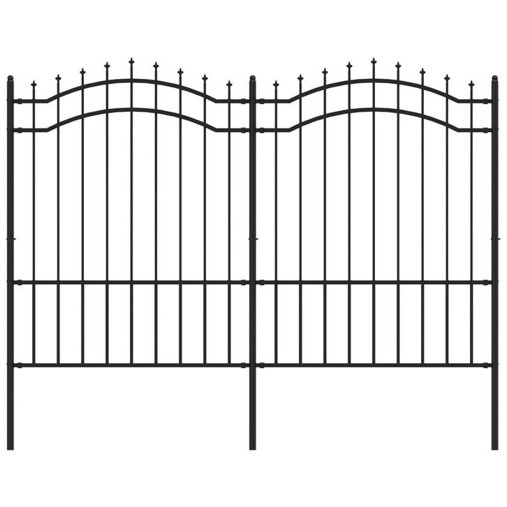 Gepoedercoat Staal Hekwerk | Tweede Kansje | Veiligheid E..., Tuin en Terras, Tuinhekken en Hekwerk, Nieuw, IJzer, Tuinhek, Verzenden