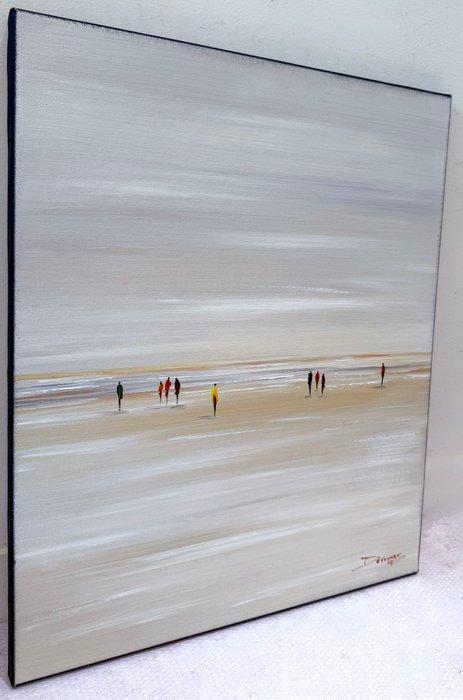 Philippe Deruyver (1971) - Mirage Maritime - Marée Basse sur, Antiek en Kunst, Kunst | Schilderijen | Klassiek