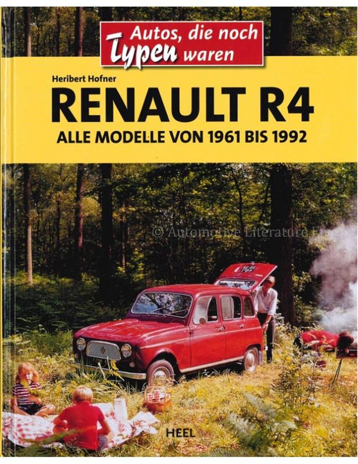 RENAULT R4, ALLE MODELLE VON 1961 BIS 1992 (AUTOS DIE NOCH, Boeken, Auto's | Boeken