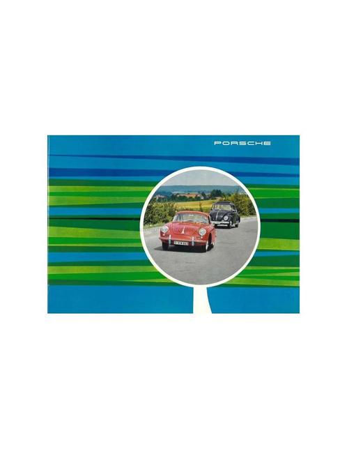 1962 PORSCHE 356 B BROCHURE DUITS, Boeken, Auto's | Folders en Tijdschriften