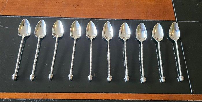 Lepel (10) - Zilver - Luxe zilveren lepeltjes, Antiek en Kunst, Antiek | Zilver en Goud
