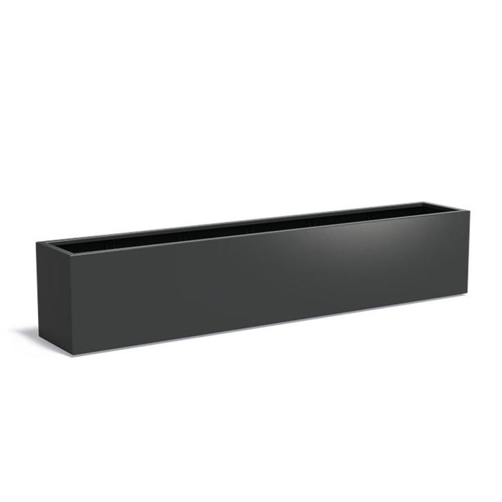 Aluminium plantenbak 300x50x60cm - Met bodem, Tuin en Terras, Bloembakken en Plantenbakken, 60 cm of meer, 100 cm of meer, Tuin