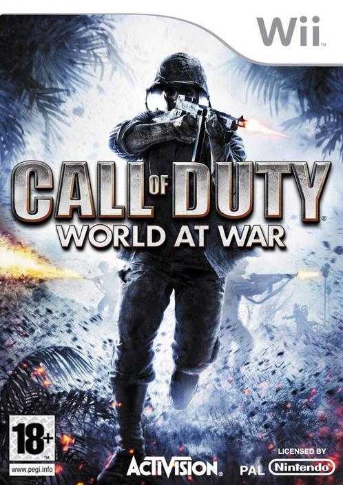 Call of Duty World at War Wii GameshopX.nl, Games en Spelcomputers, Games | Nintendo Wii, Verzenden