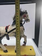 onbekend - Speelgoed Antieke paard met kar - 1920-1930 -
