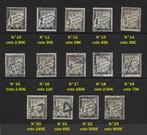 Frankrijk 1881/1892 - Belastingen compleet van nr. 10 tot, Gestempeld