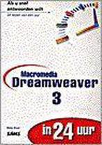 Macromedia Dreamweaver 3 in 24 uur 9789043003445 Peter Bruce, Verzenden, Gelezen, Peter Bruce