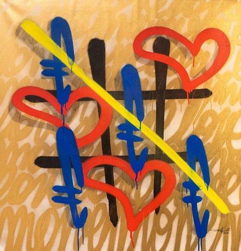 RAM - Money wins the Game - Super Golden Special Edition, Antiek en Kunst, Kunst | Schilderijen | Modern