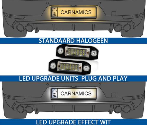 LED Kentekenverlichting | Volvo modellen | C70 S40 S60 S80, Auto-onderdelen, Verlichting, Ophalen of Verzenden