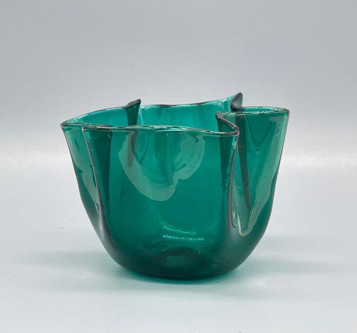Murano - Venini - Kom - Glas - Fazzoletto bowl - Gesigneerd, Antiek en Kunst, Antiek | Glaswerk en Kristal