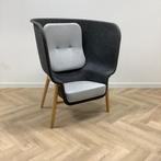 Design De Vorm Pod akoestische fauteuil, grijs - licht grijs, Huis en Inrichting, Stoelen, Gebruikt, Grijs, Eén